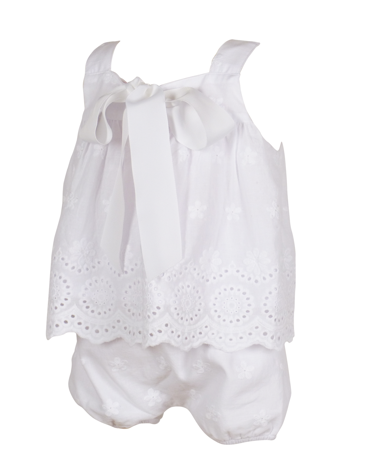 Eileen Eyelet: Diaper Cover Set