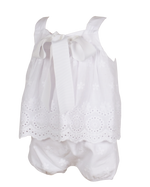 Eileen Eyelet: Diaper Cover Set