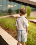 Patrick Shirt: Beacon Blue Stripe