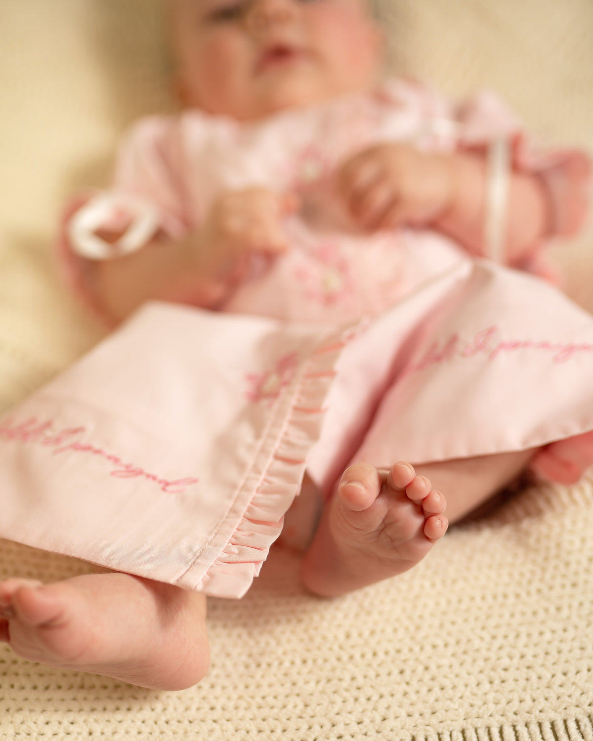For This Child I Prayed Daygown: Pink