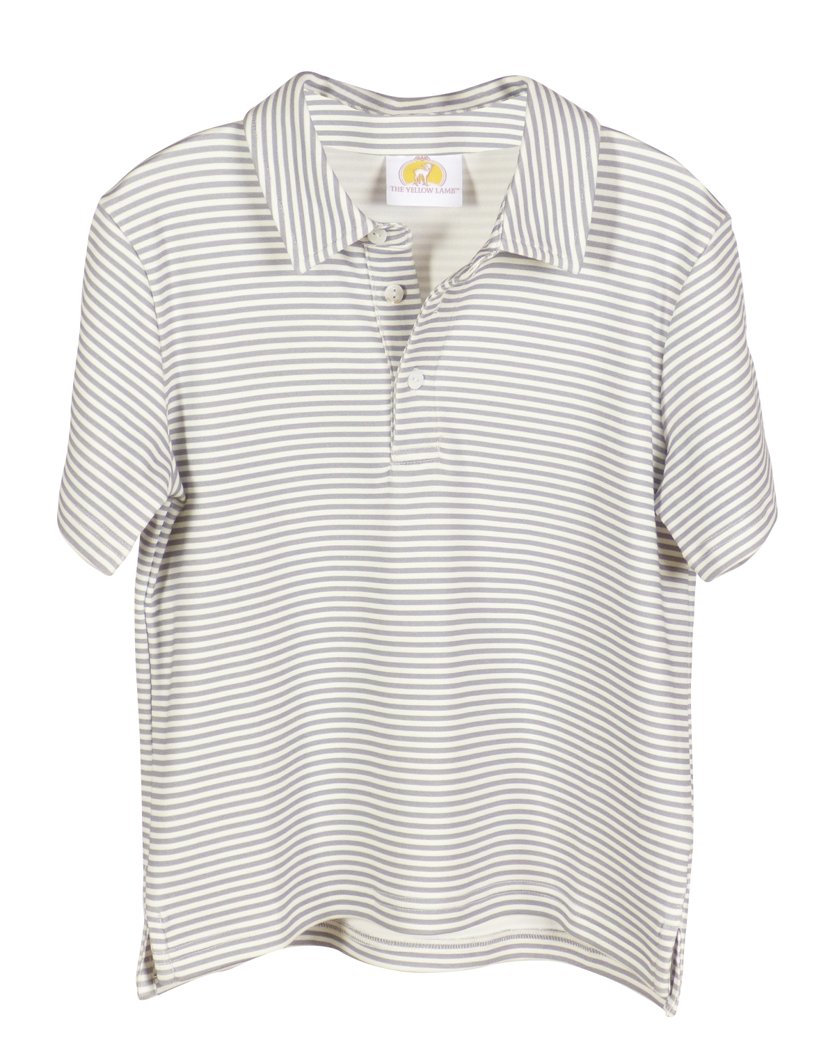 Patrick Shirt: Greers Ferry Gray Stripe