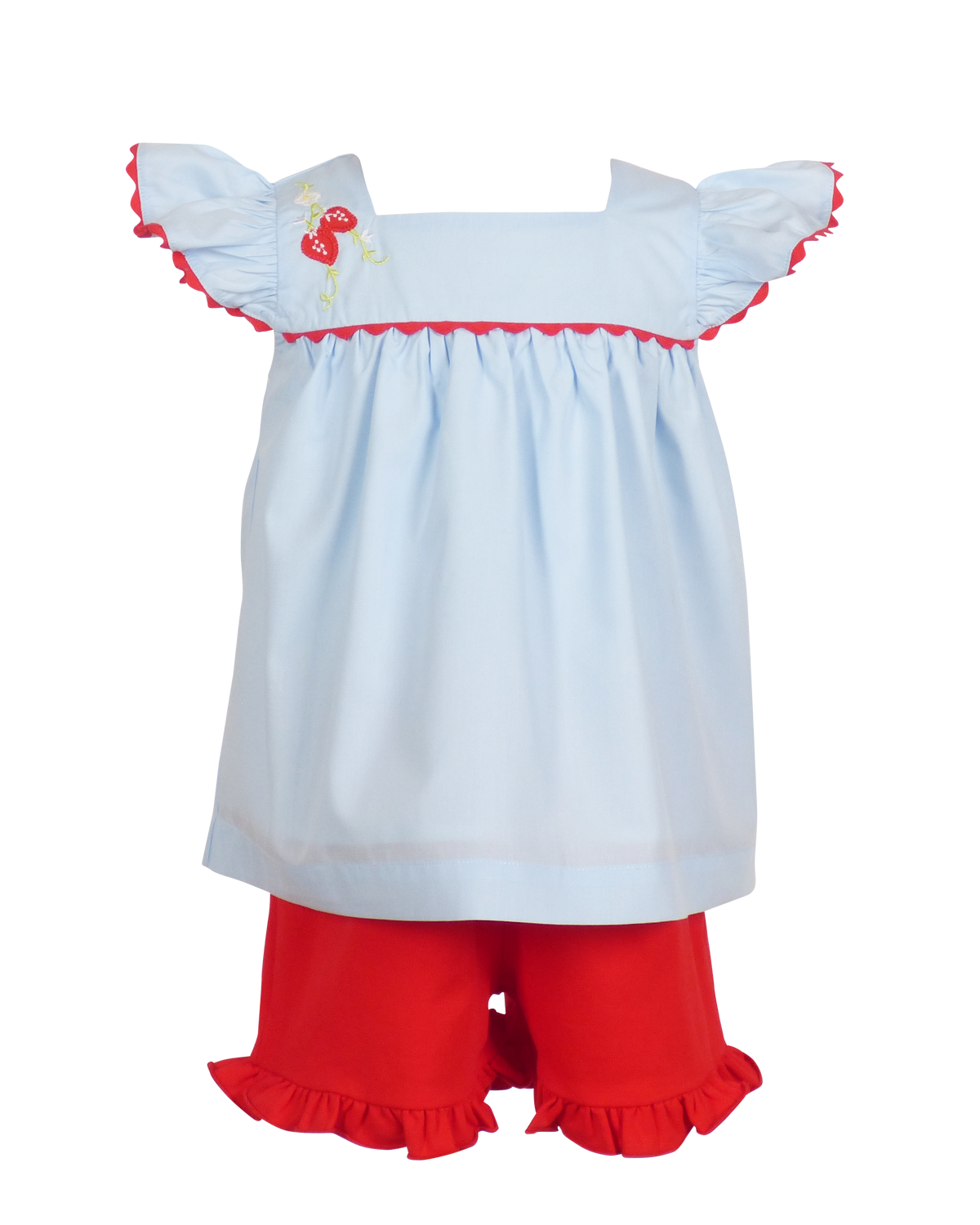 Berry Patch: Rosie Ruffle Top and Shorts