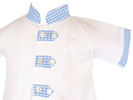 Dayton Daygown in Blue Gingham