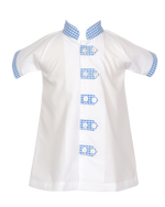 Dayton Daygown in Blue Gingham