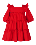 Ariel Dress in Red Knit
