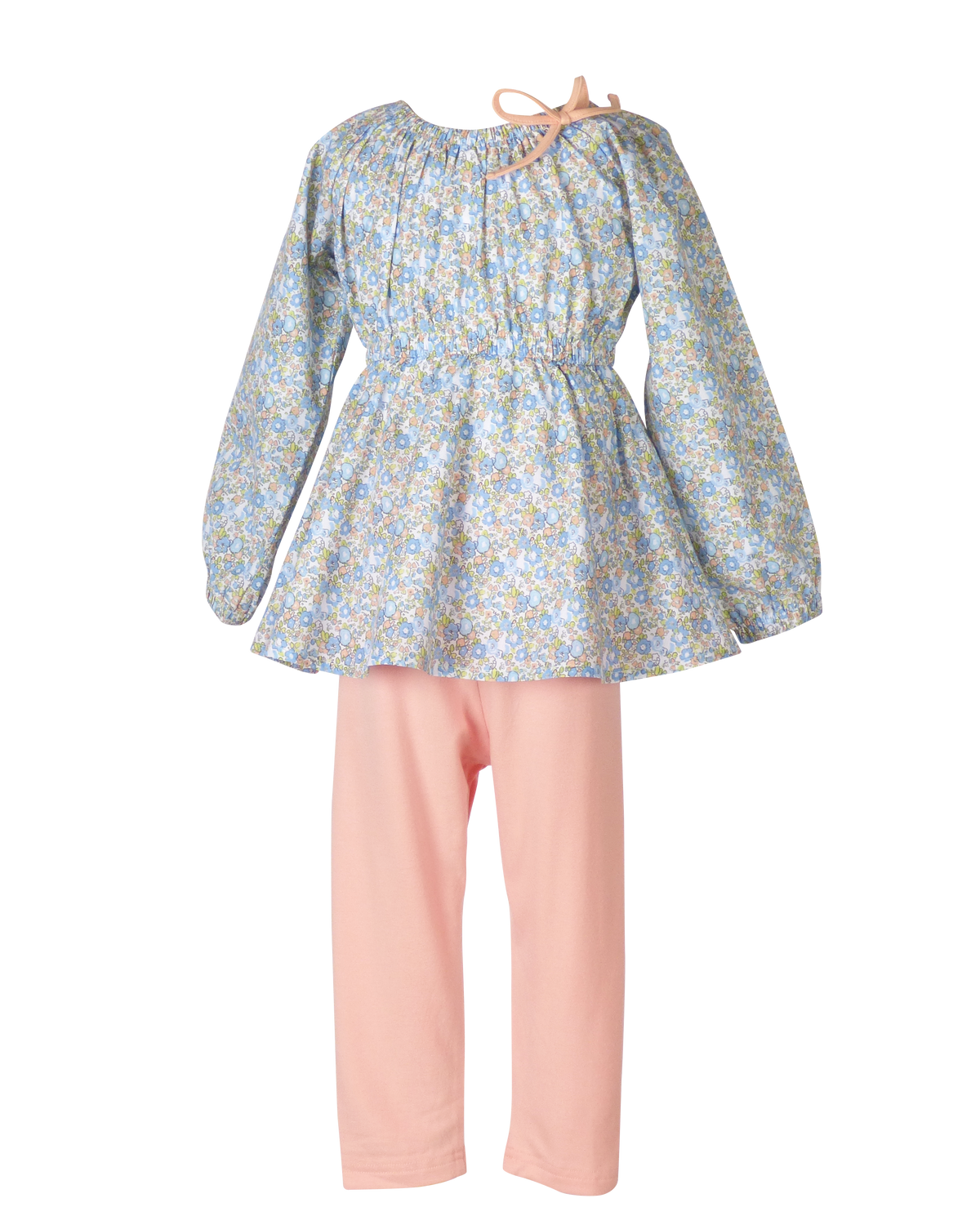 Florence Floral - Gabby Gathered Neck Tunic