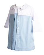 Pennington Dress and Jacket in Blue and White