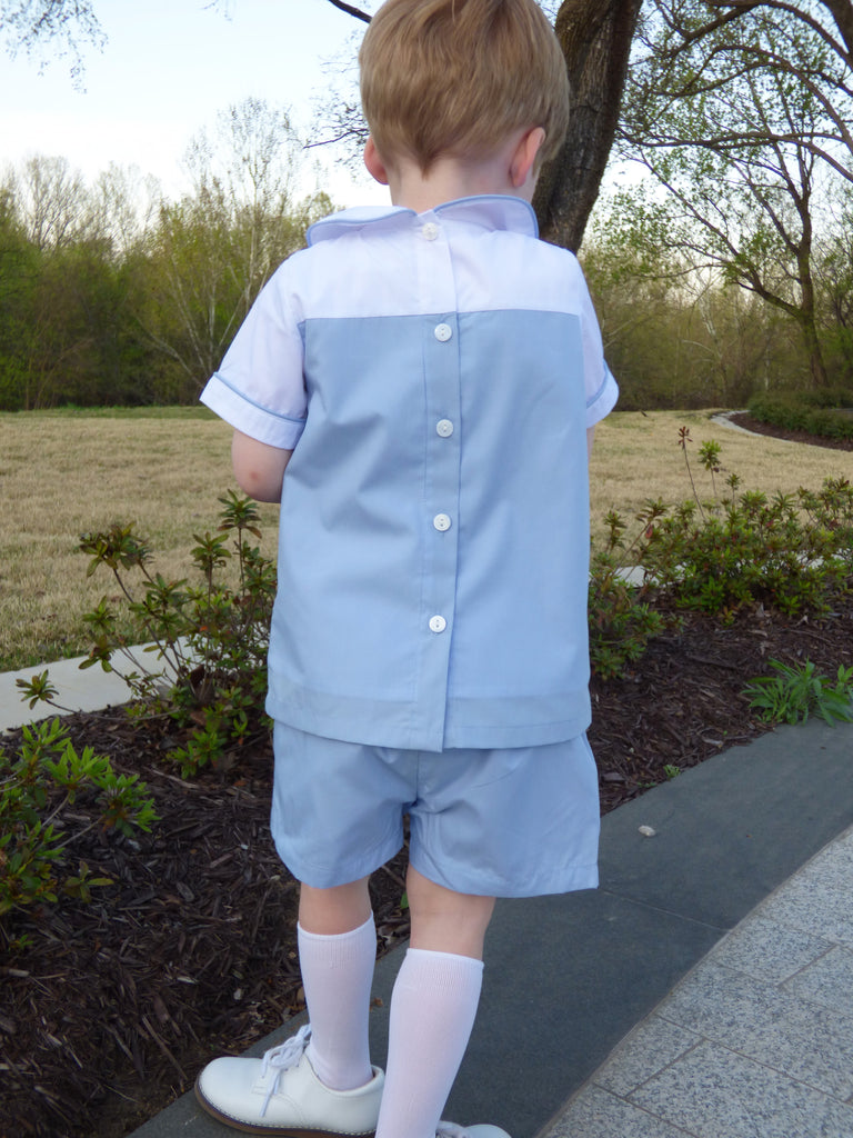 Pennington Shirt and Shorts in Blue