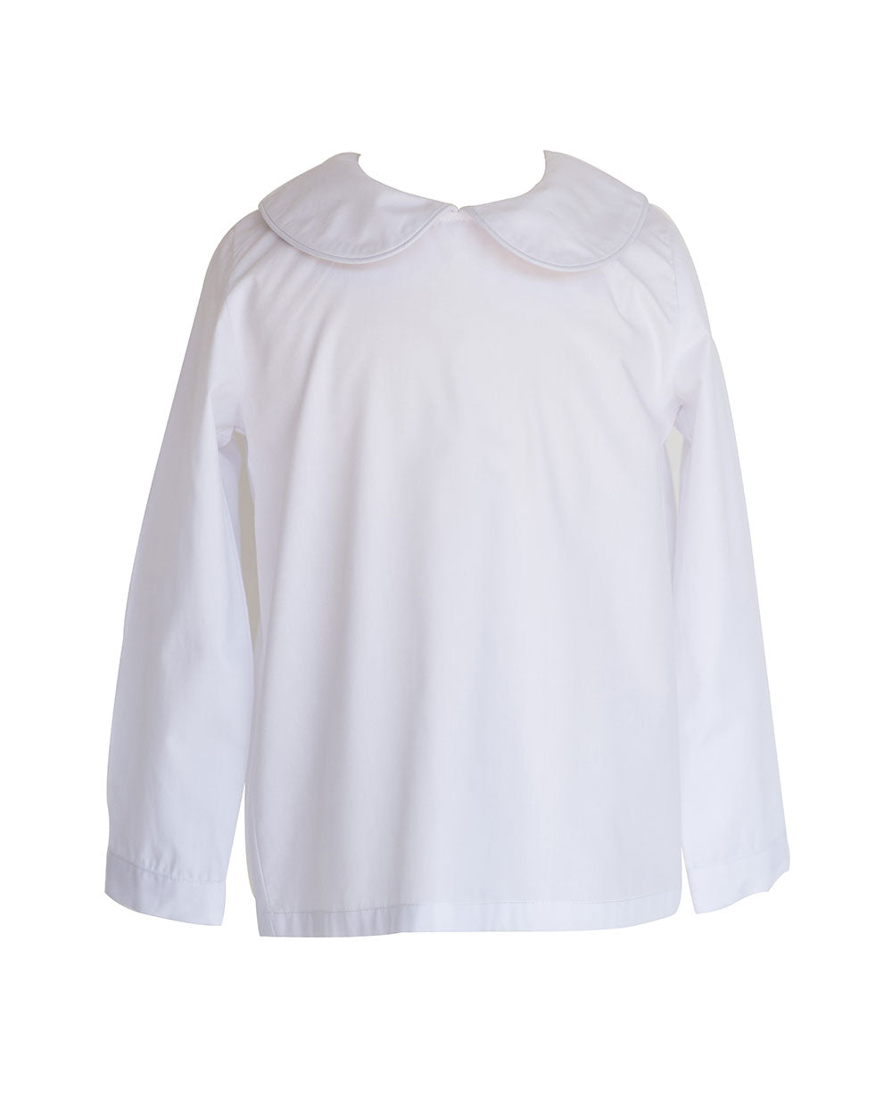 Piped Peter Pan Collar Shirt
