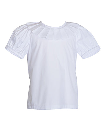 Pleated Collar Blouse