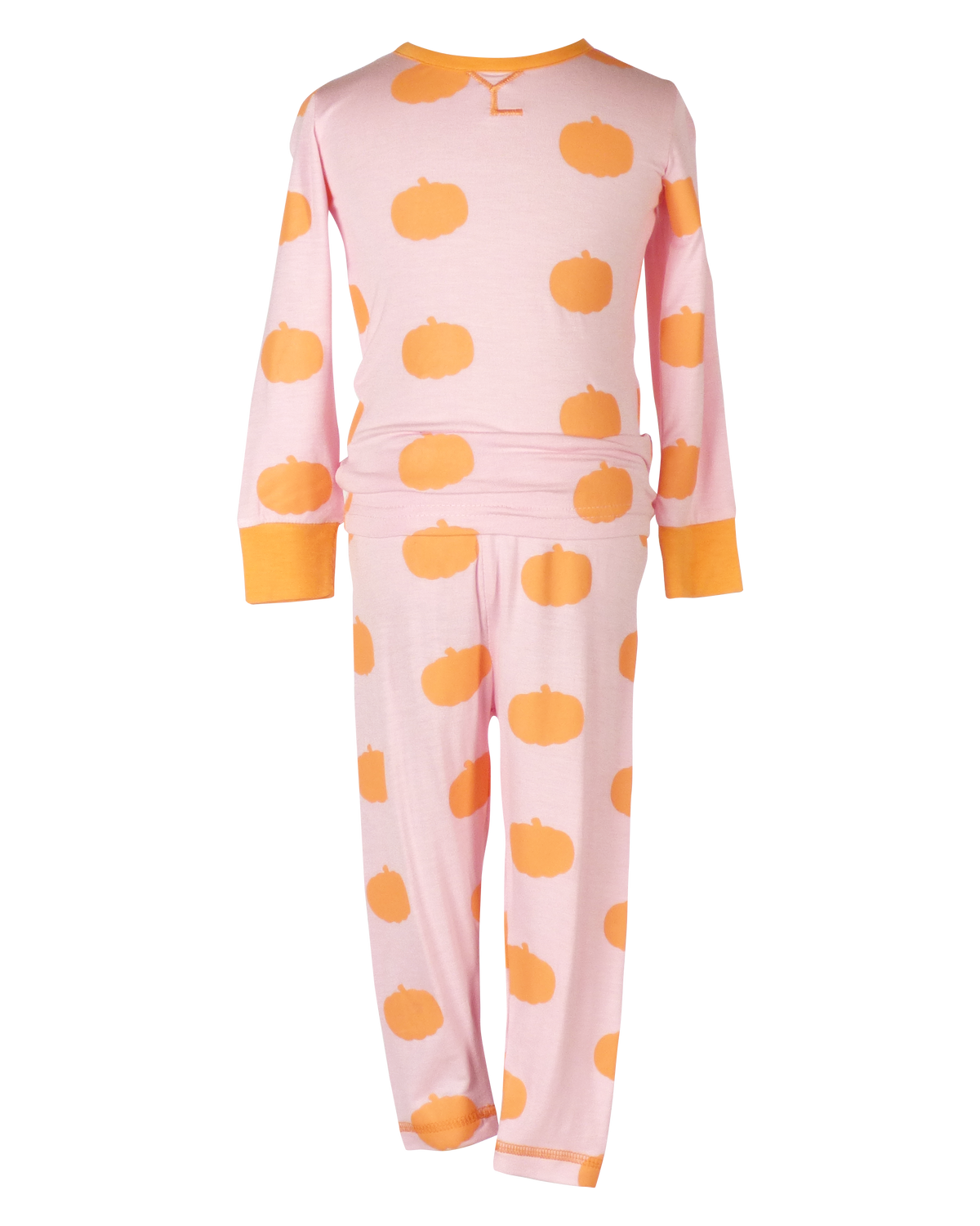 Lambie Jammies - Pink with Pumpkins