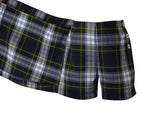 TYL Scholar Skort in White/Evergreen Plaid