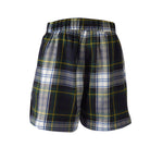 TYL Scholar Skort in White/Evergreen Plaid