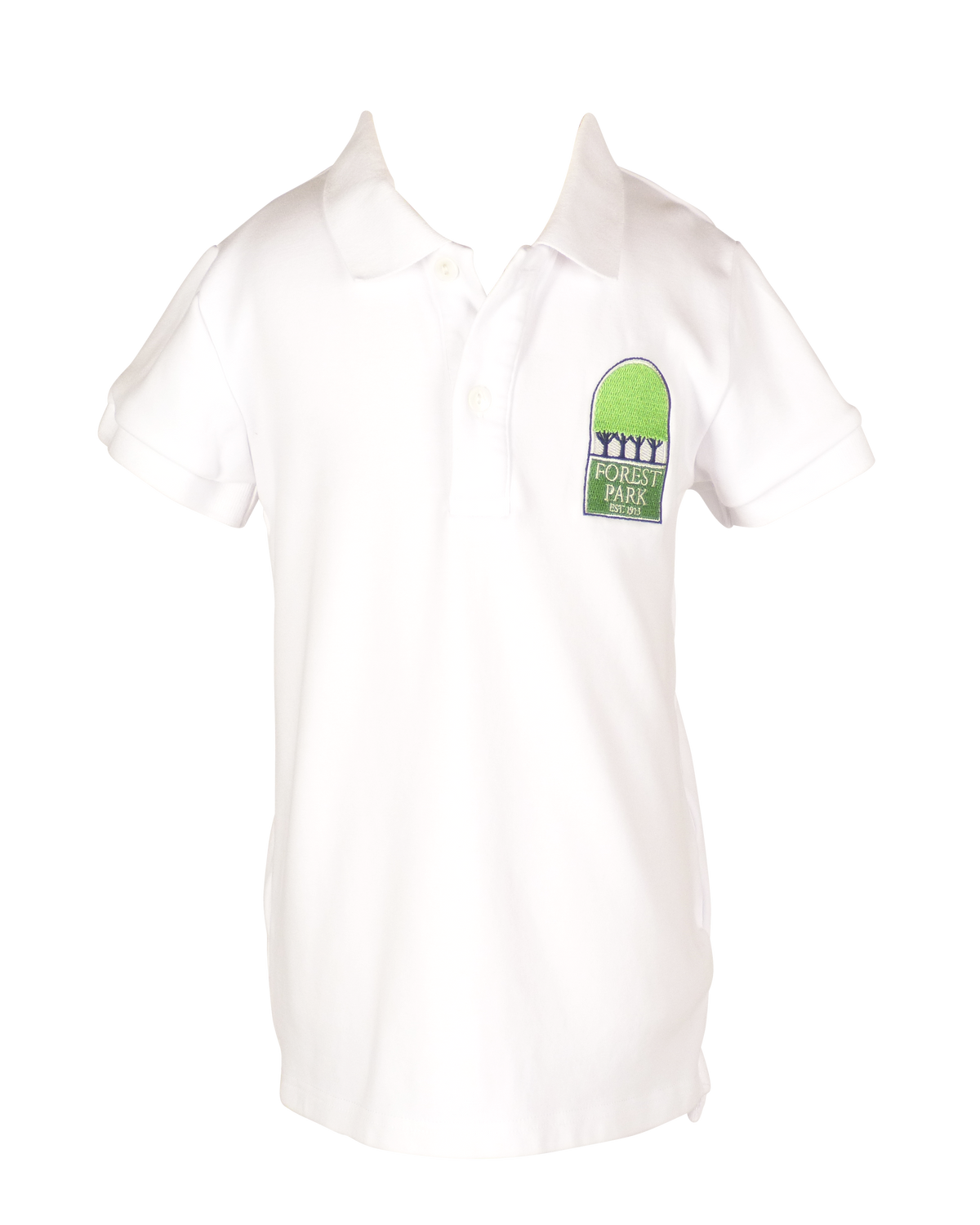 TYL Scholar Comfort Polo - Banded Sleeve with Forest Park Logo