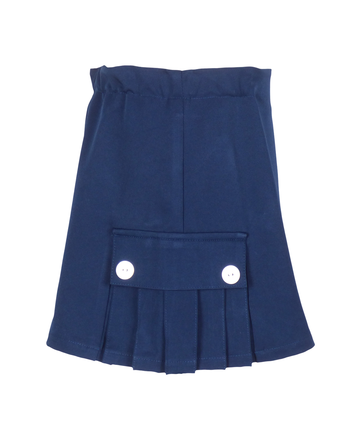 TYL Scholar Side Pleat Skort in Performance Navy