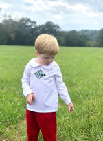 Piped Peter Pan Collar Shirt