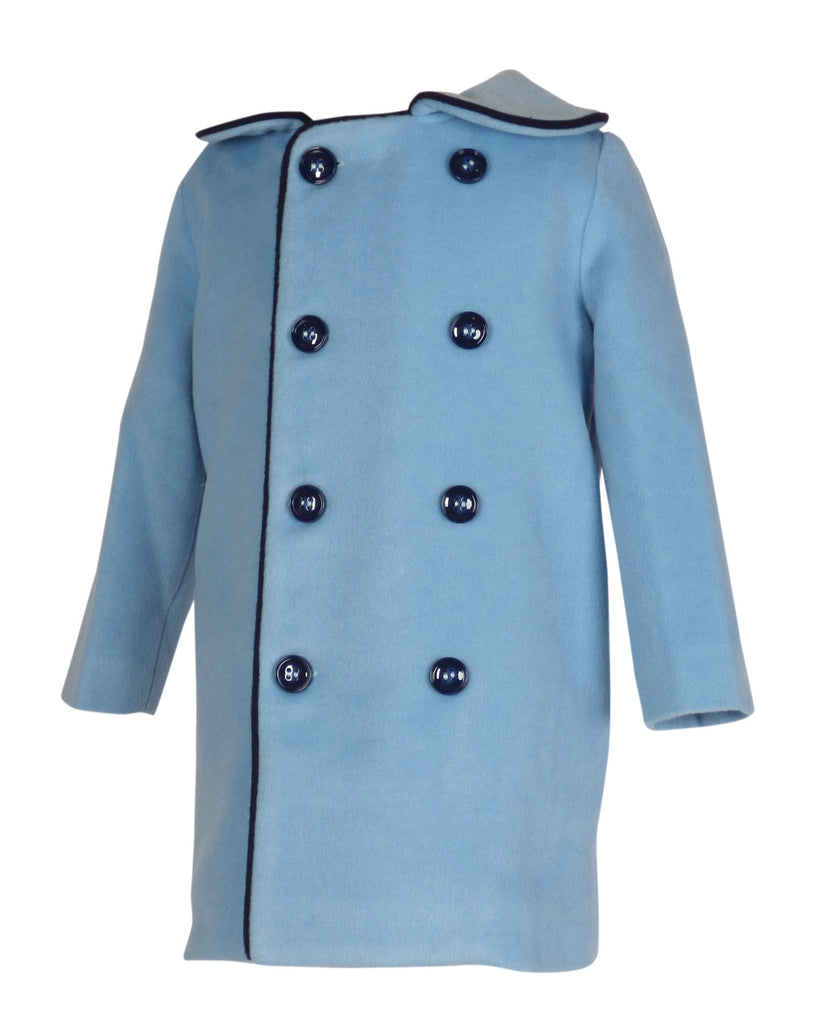 Britton Coat in Bellevue Blue