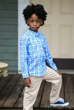 Conner Button Down Shirt in Peabody Plaid