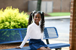 TYL Scholar Skort in Performance Navy