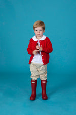 Piped Peter Pan Collar Shirt