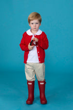 Carey Cardigan - Red