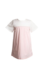 Pennington Dress and Jacket in Pink and Off White