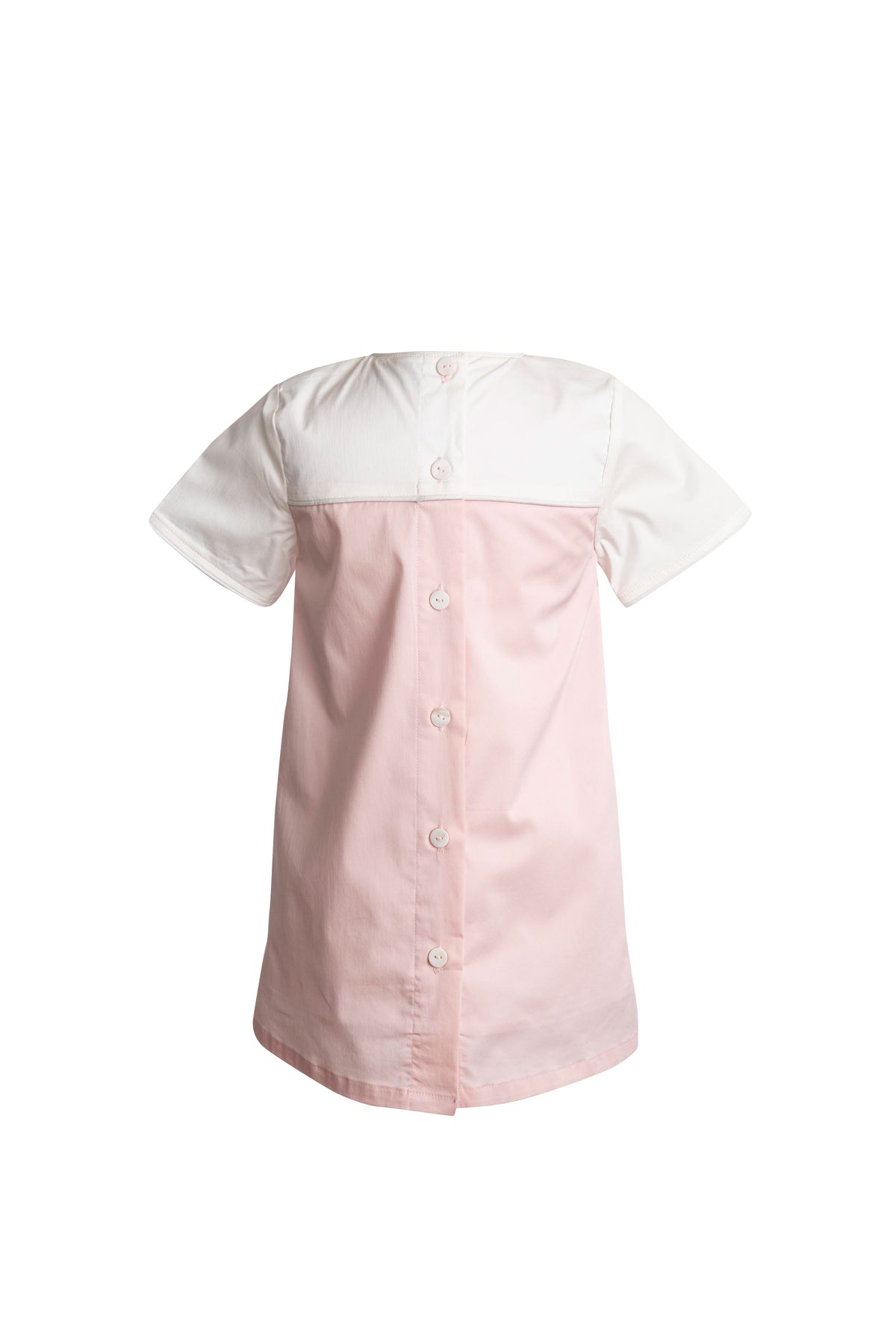 Pennington Dress and Jacket in Pink and Off White