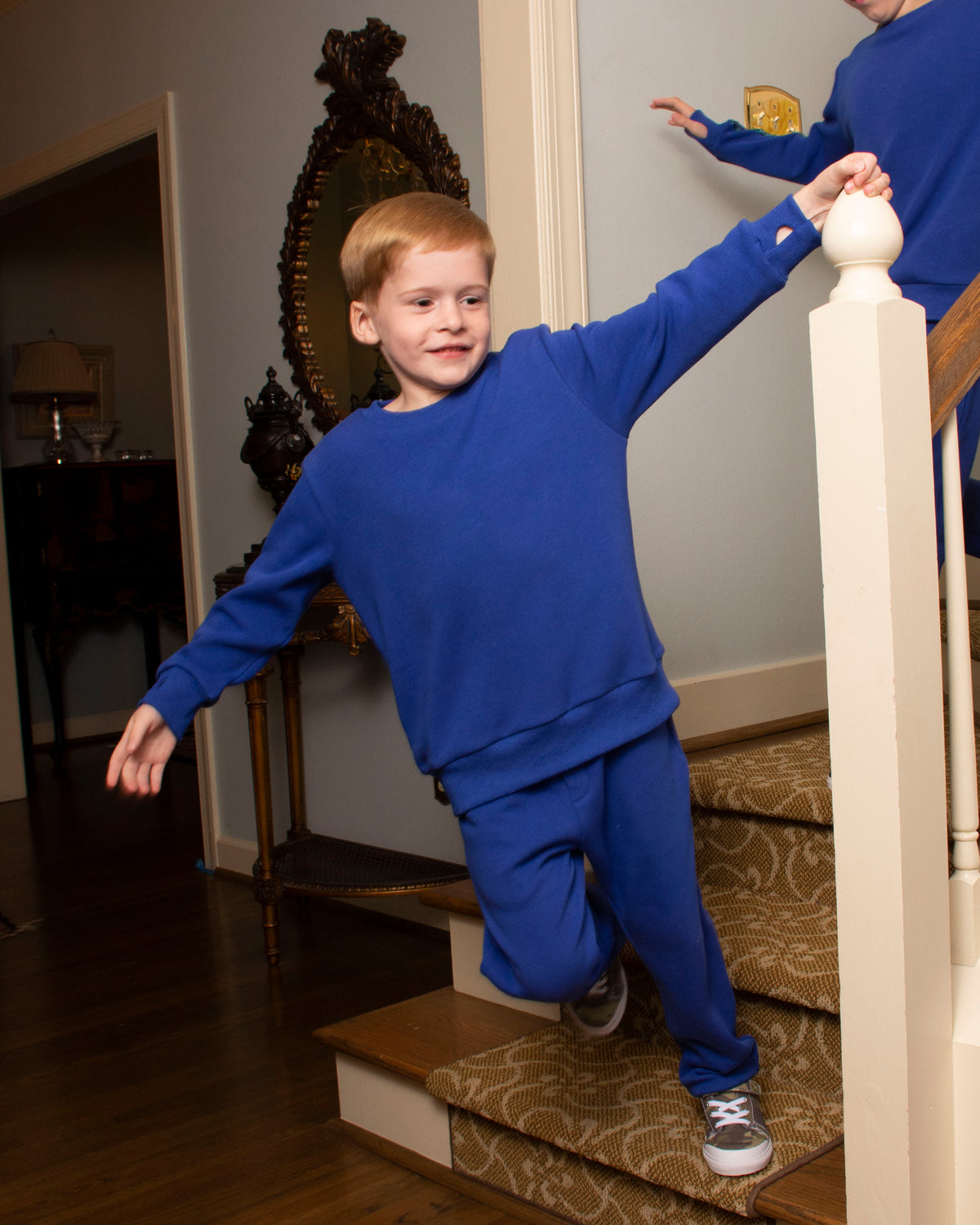 Lambie Leisurewear in Bedford Blue - for him