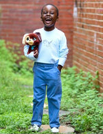 Parker Pant in Blue Stretch Corduroy