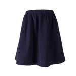 TYL Scholar Gathered Waist Skirt in Performance Navy