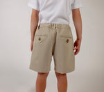 TYL Scholar Flat Front Shorts in Performance Khaki