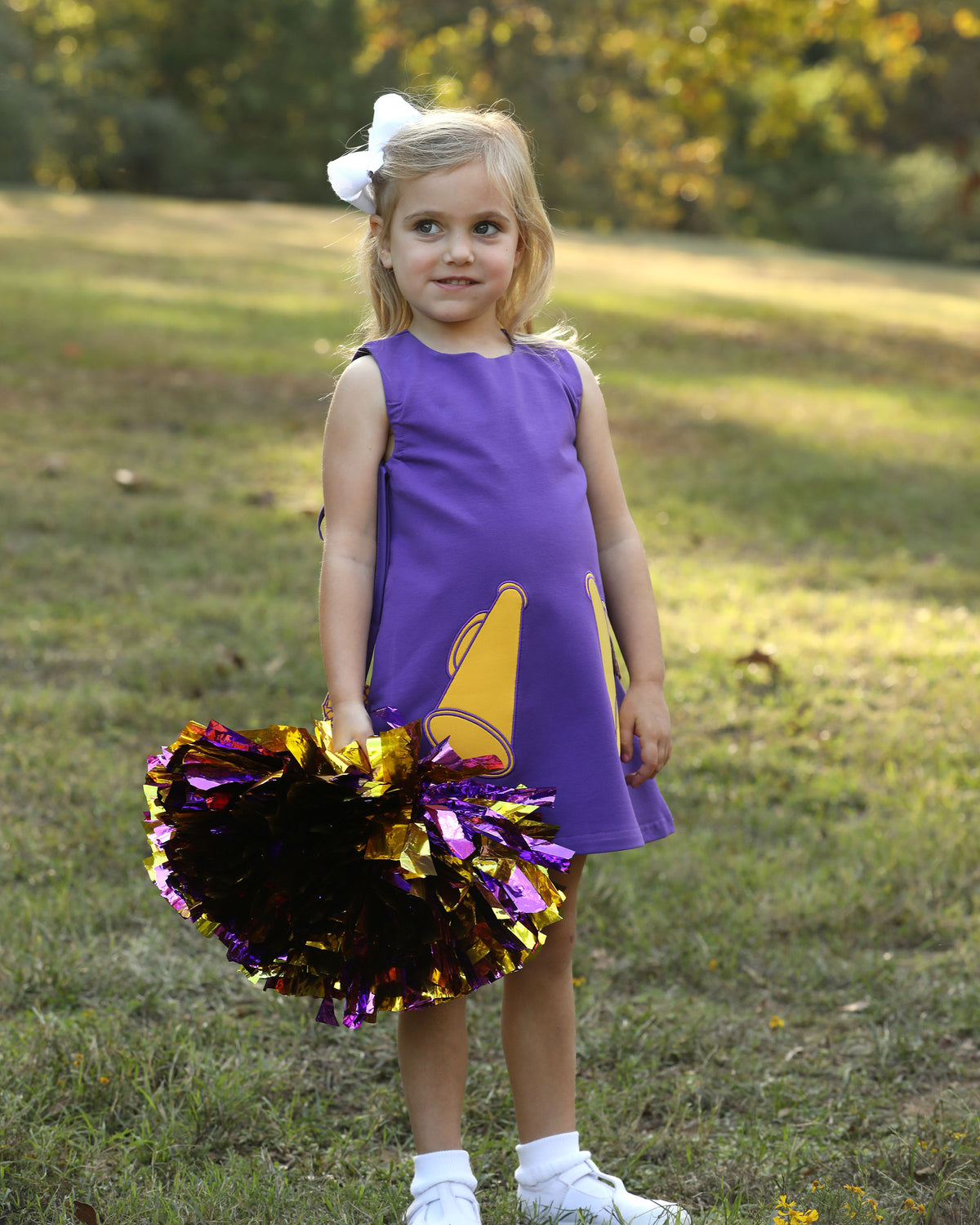 Game Day Jumper - Purple and Gold