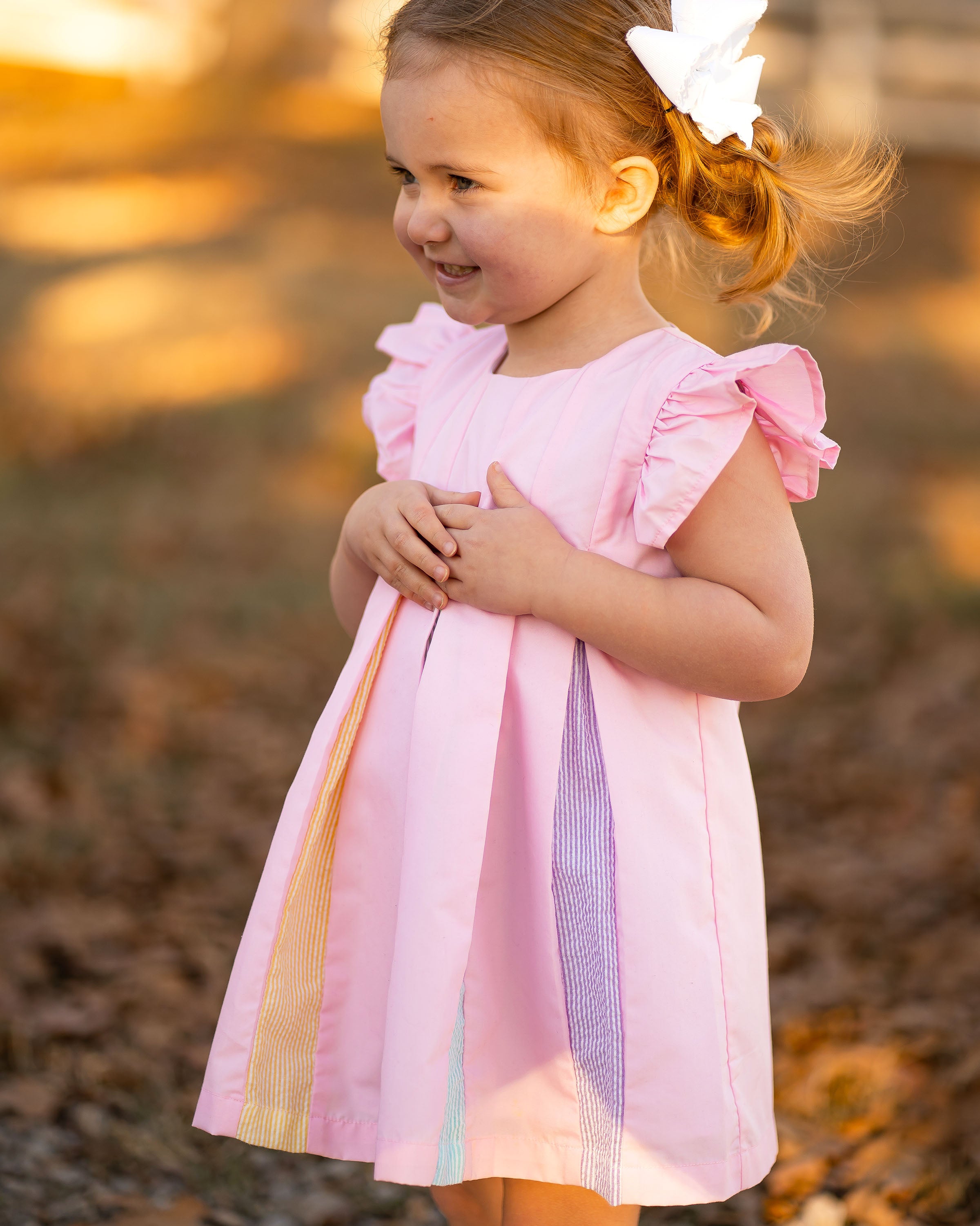 Rainbow Dress: Pink 24M Rainbow Dress: Pink 24M