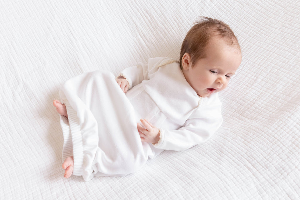 Charlie Daygown - Egyptian Cotton Knit - Cream