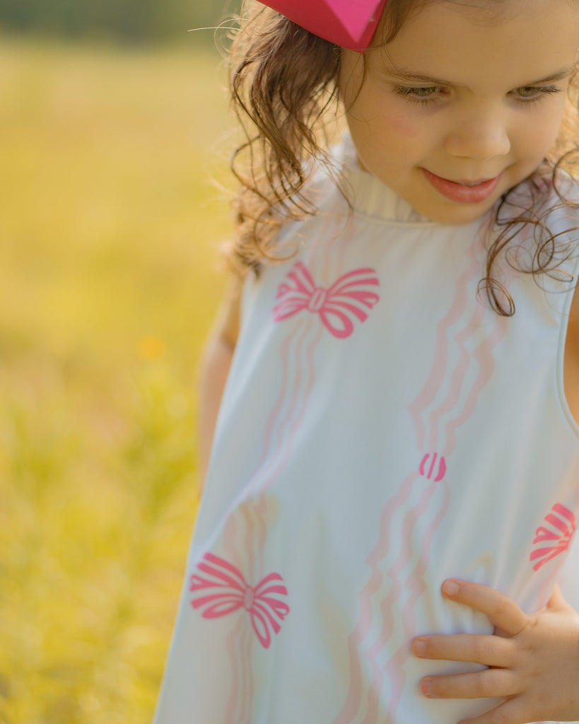 Ada Ruffle Dress - Ribbons and Bows