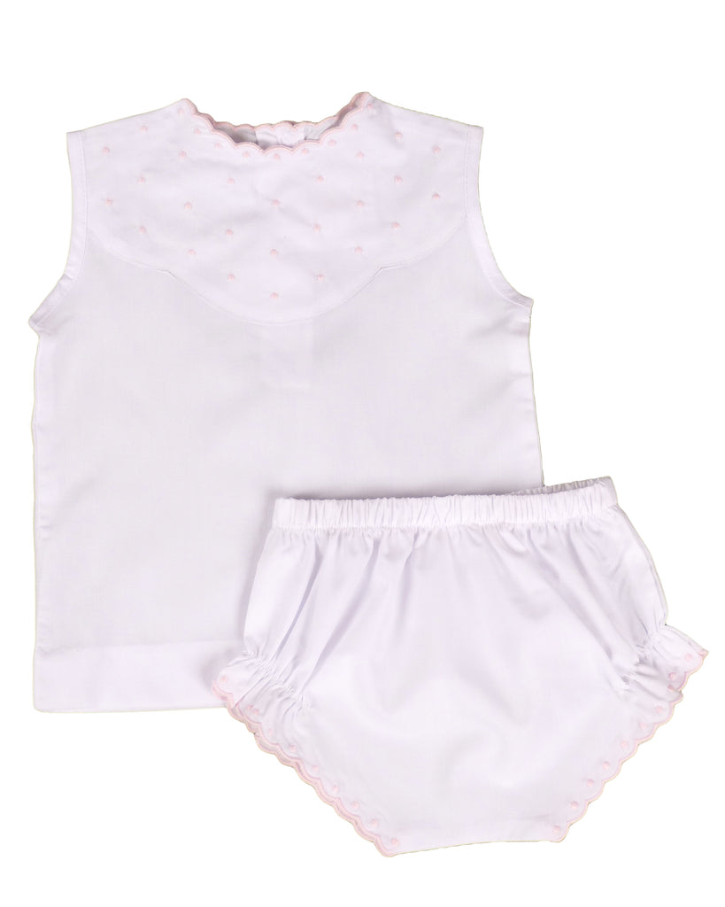 Blair Shirt & Diaper Cover - Pink