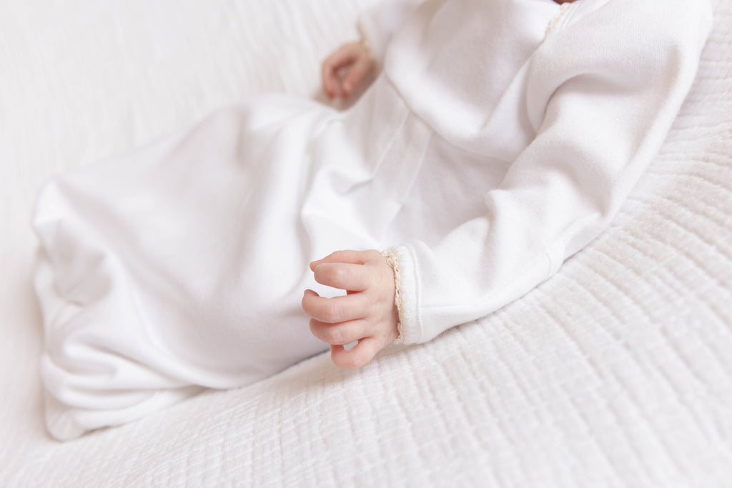 Charlie Daygown - Egyptian Cotton Knit - Cream