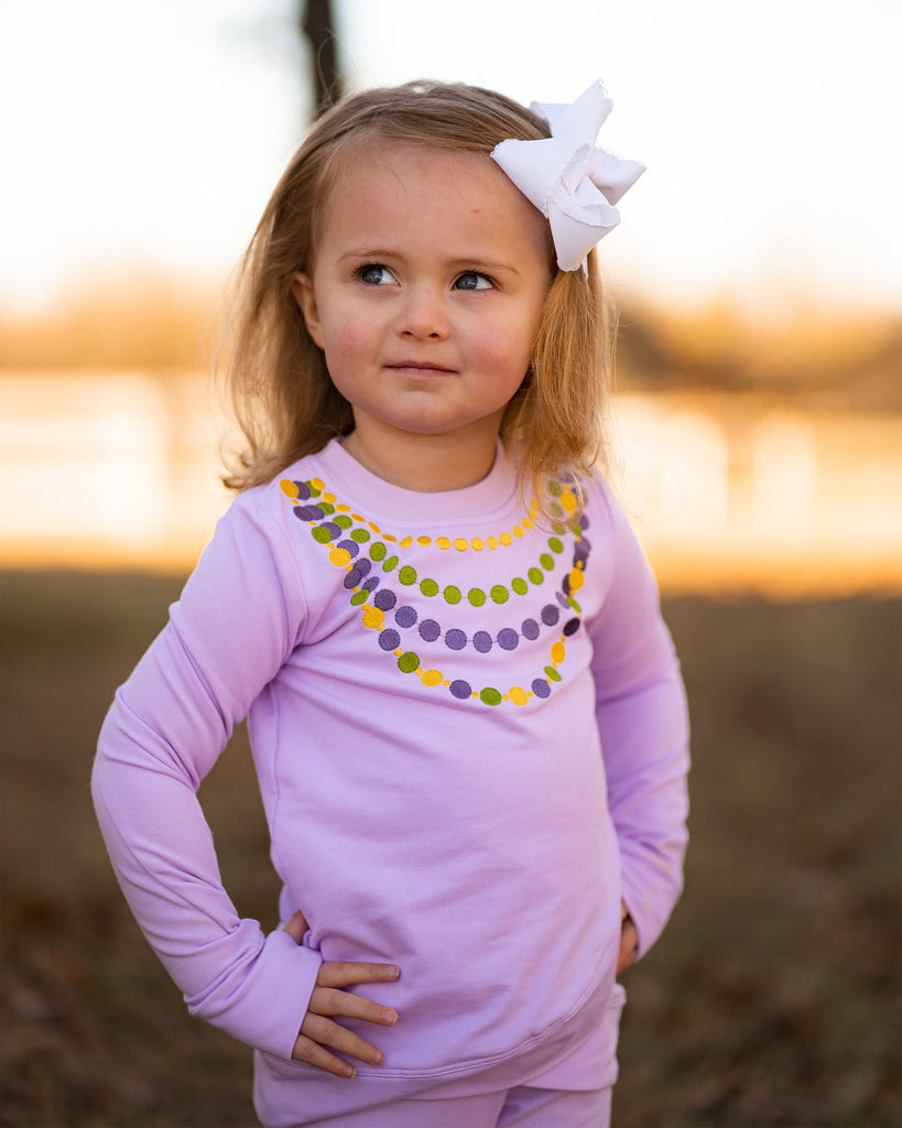 Mardi Gras: Tillie Top with Leggings