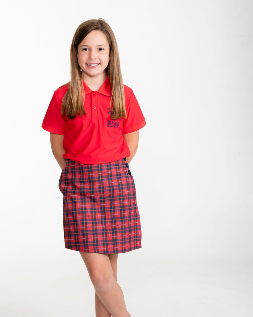 TYL Scholar Skort in Holy Souls Plaid