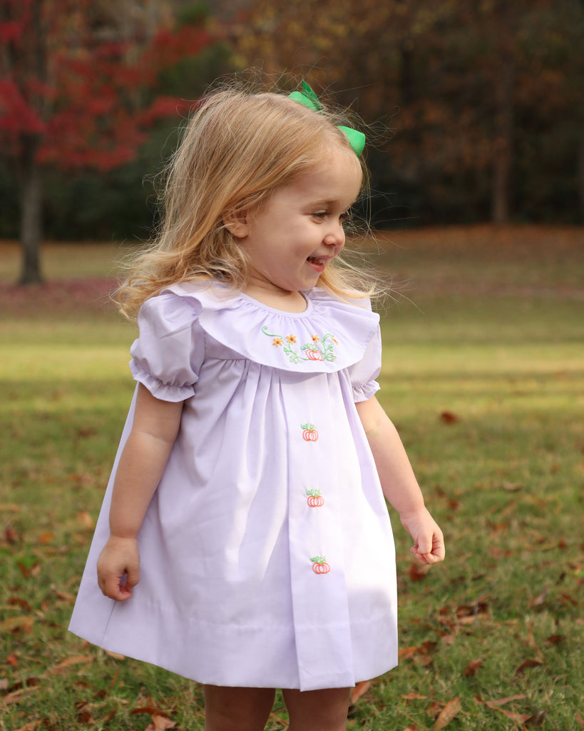 Olivia Dress - Pumpkins