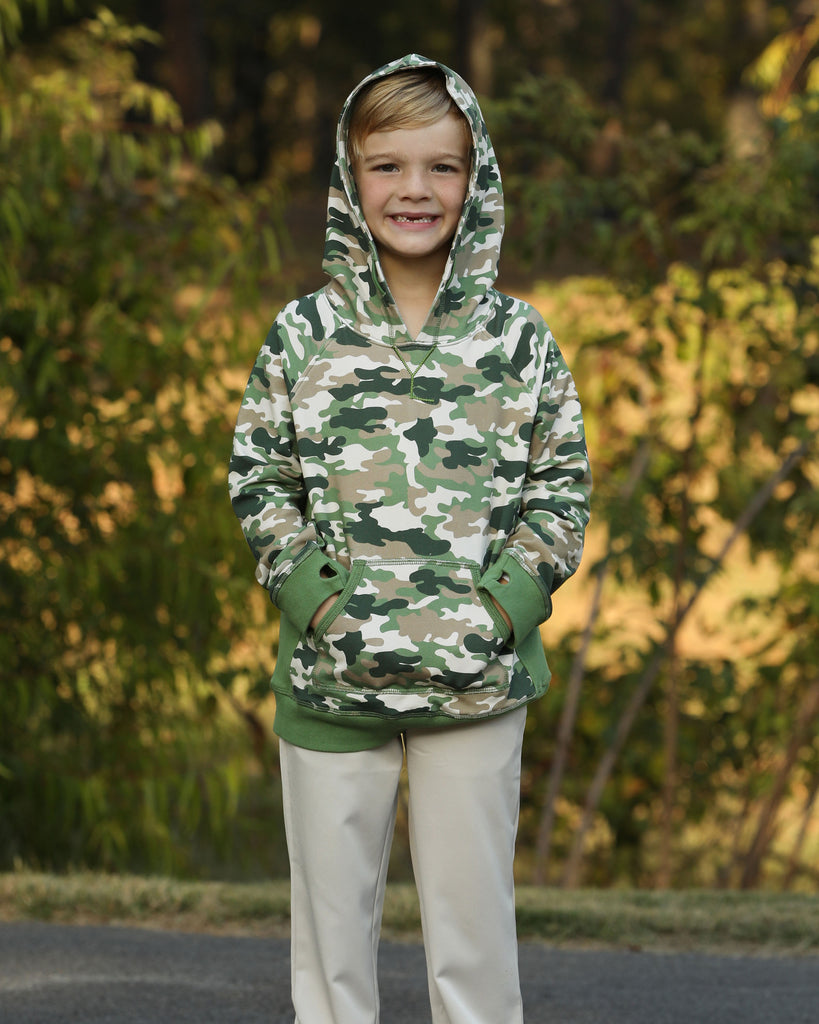 Hoxie Hooded Sweatshirt - Woodland Camo