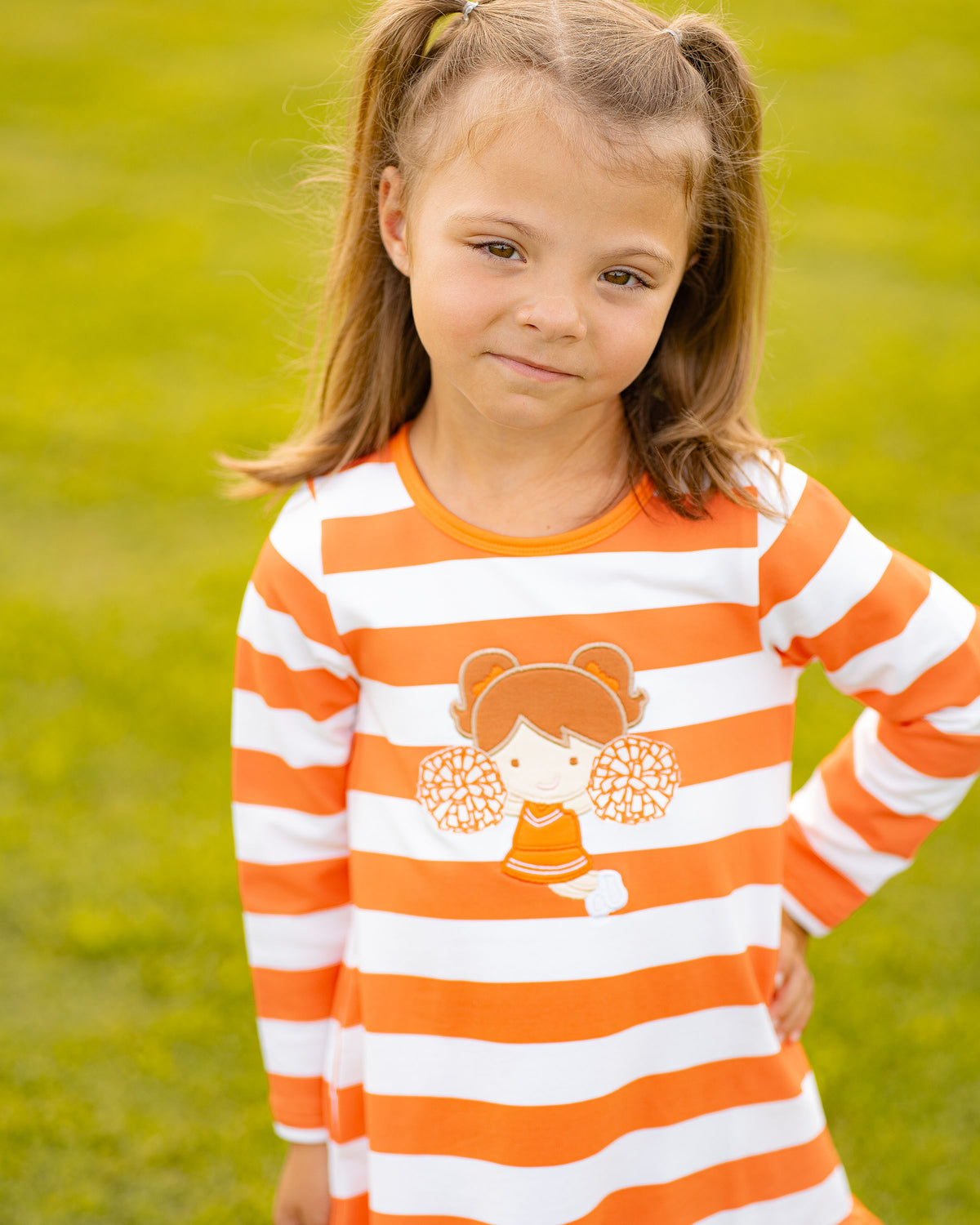 Game Day Cheer Dress - Orange
