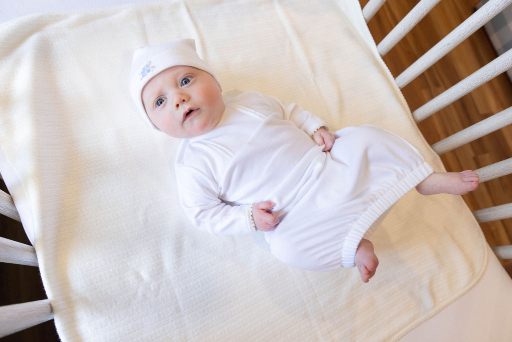 Ellis Daygown - Egyptian Cotton Knit - Cream