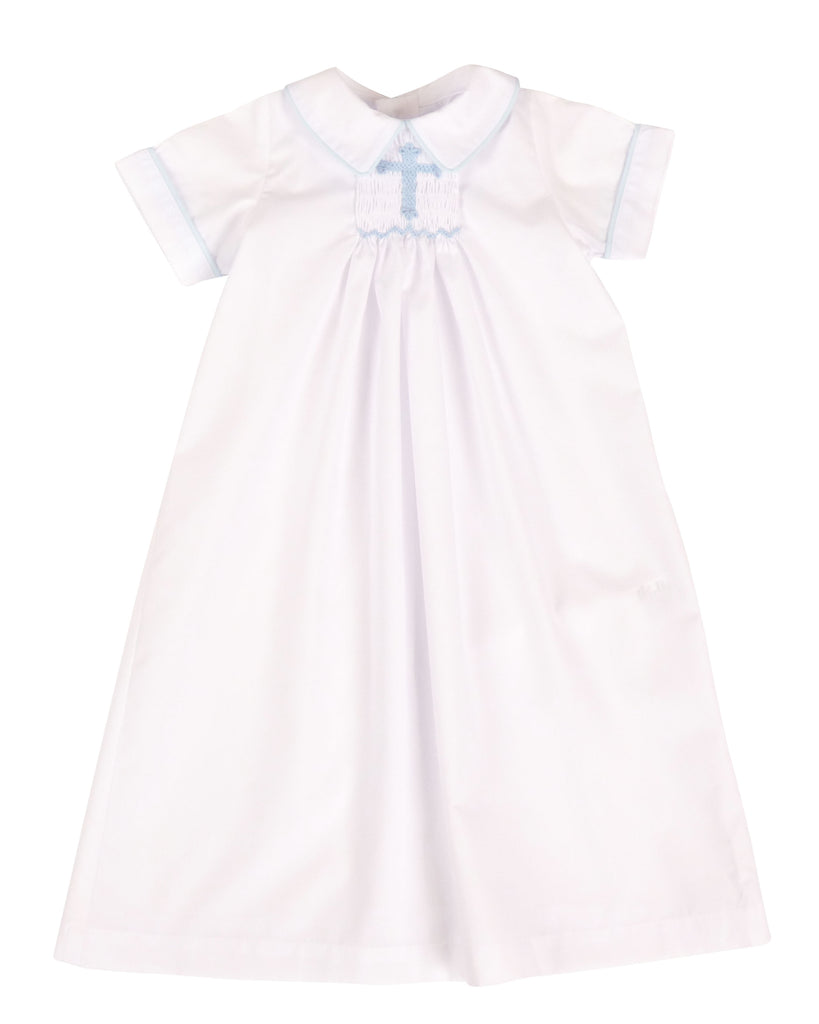 Haven Daygown & Diaper Cover - Blue