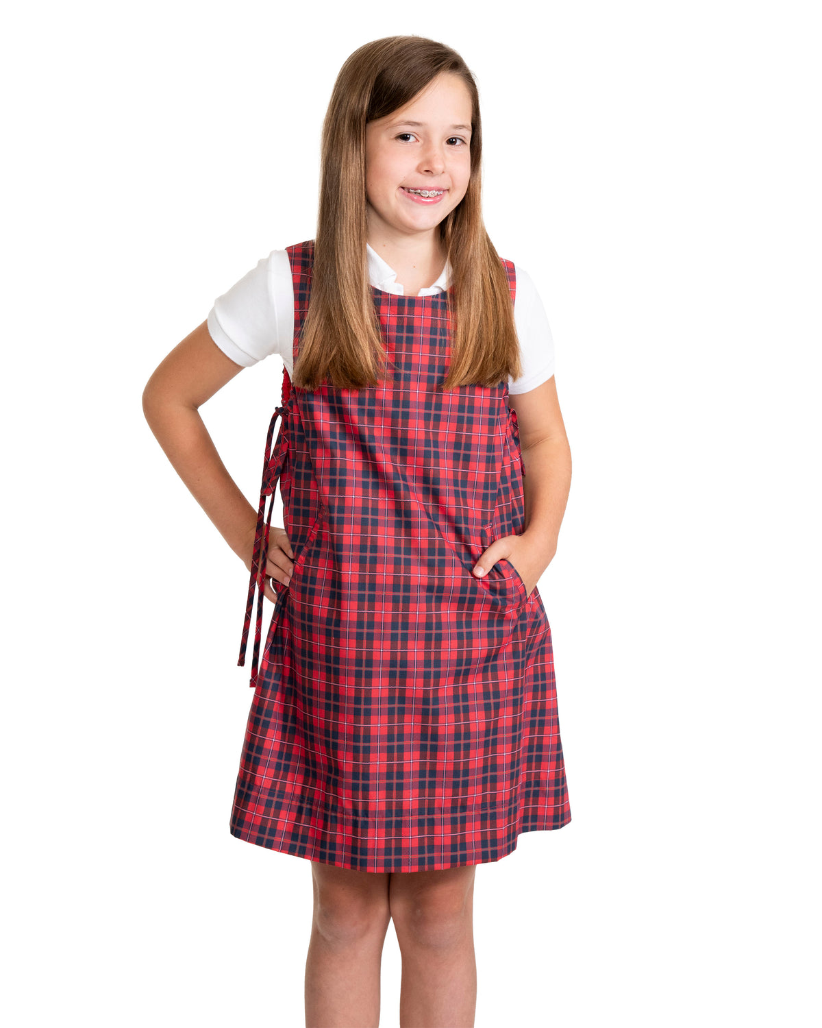 Emma Jumper in Holy Souls Plaid
