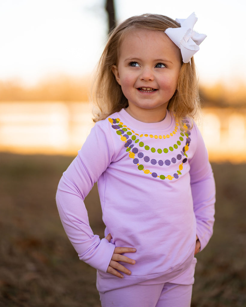 Mardi Gras: Tillie Top with Leggings