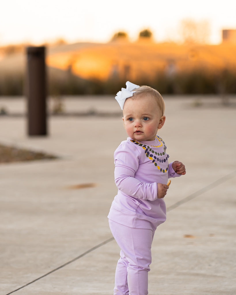 Mardi Gras: Tillie Top with Leggings