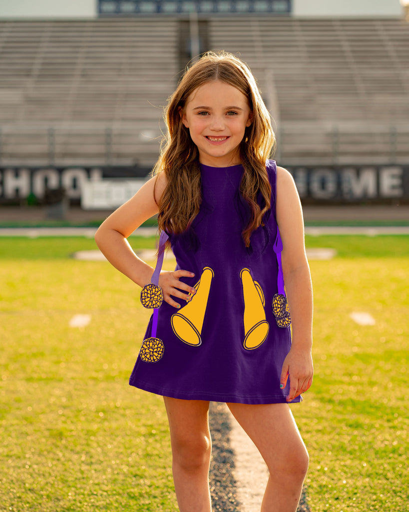 Game Day Jumper - Purple and Gold