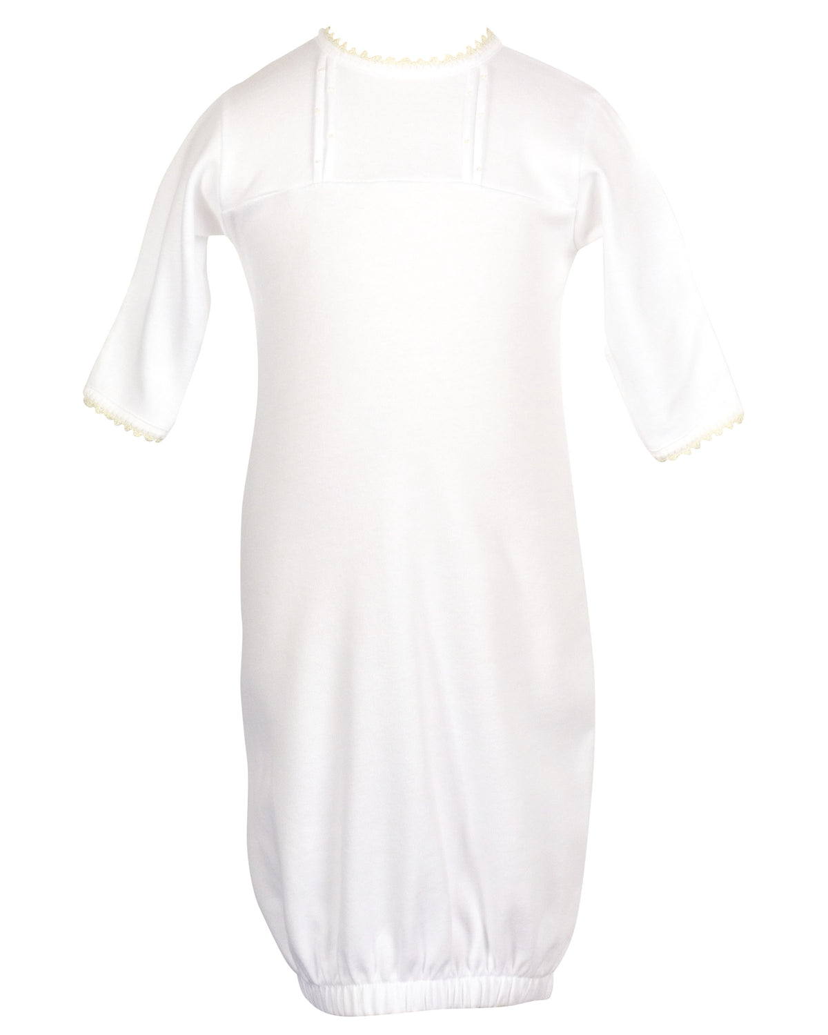 Ellis Daygown - Egyptian Cotton Knit - Cream