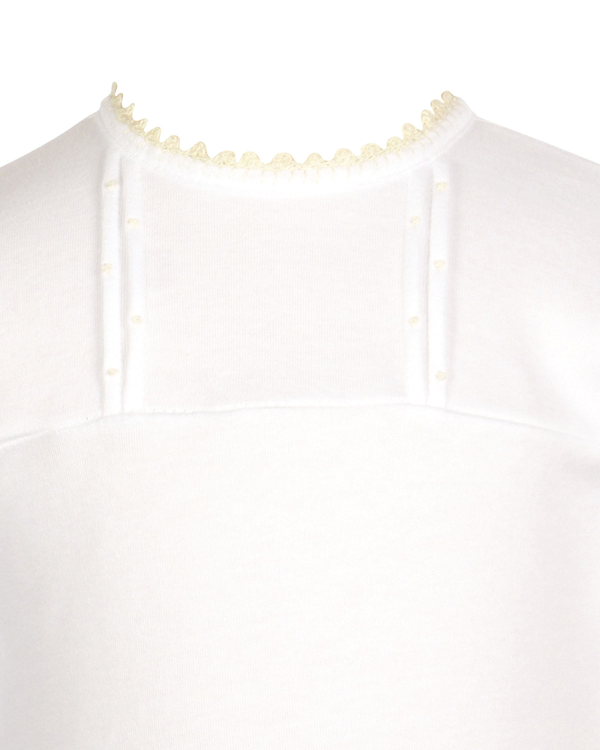 Ellis Daygown - Egyptian Cotton Knit - Cream